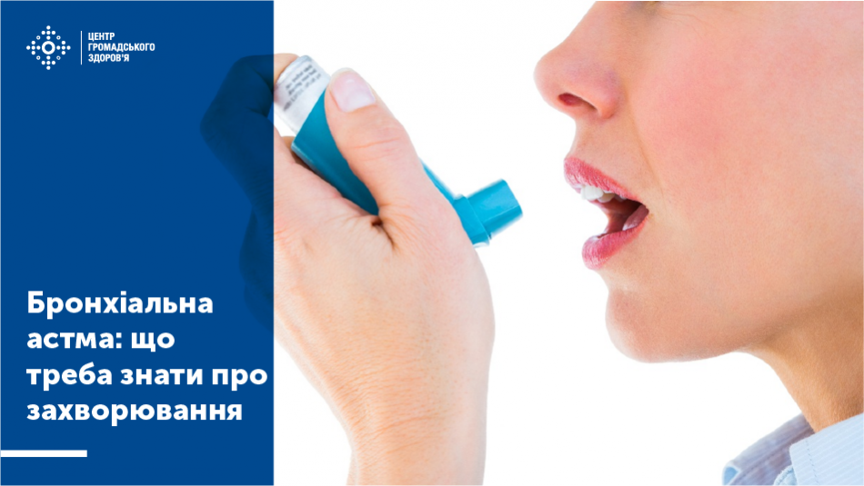 Бронхіальна астма: що треба знати про захворювання