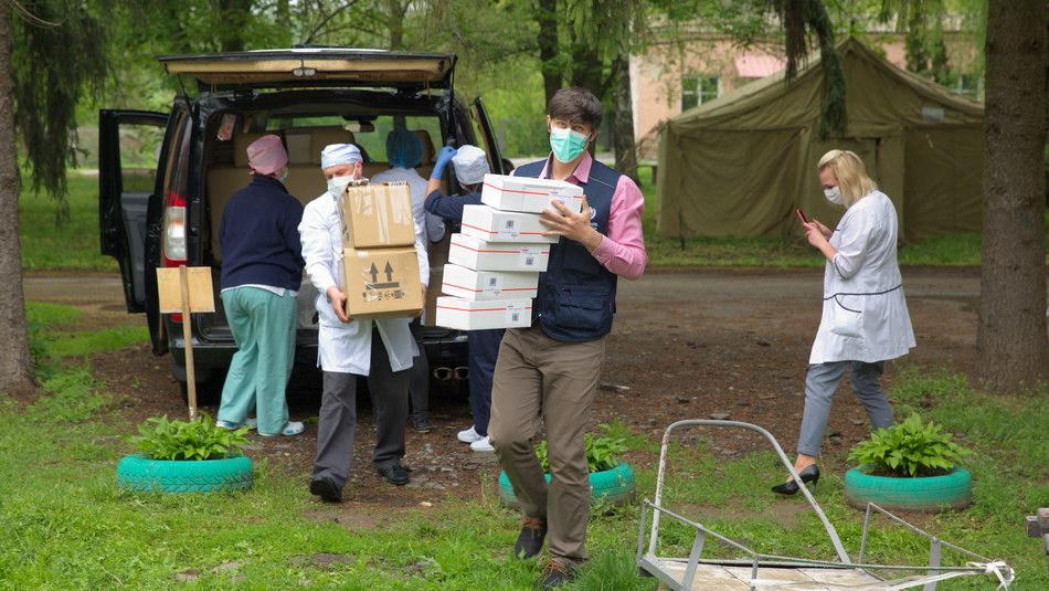 ВООЗ і ЦГЗ допомогли посилити інфекційний контроль у Яготинській ЦРЛ