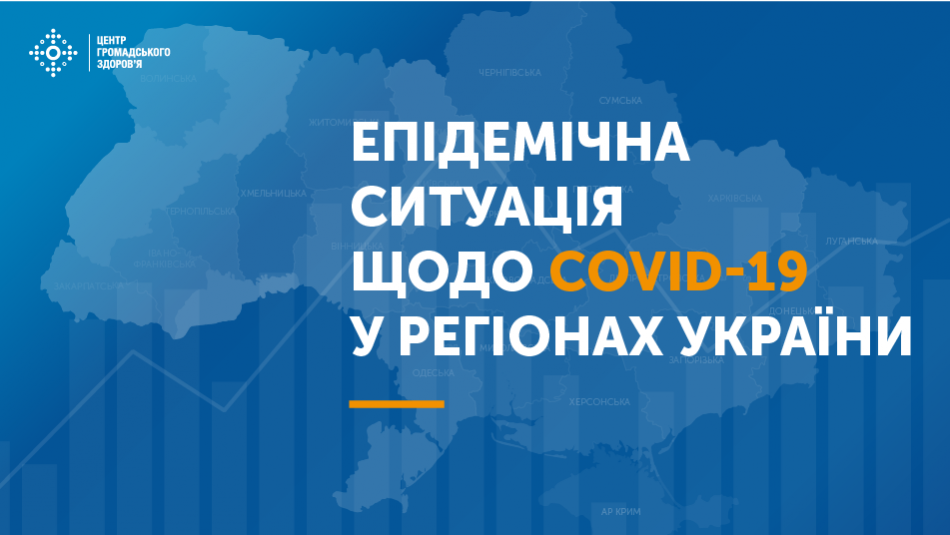 Епідемічна ситуація щодо COVID-19 у регіонах України