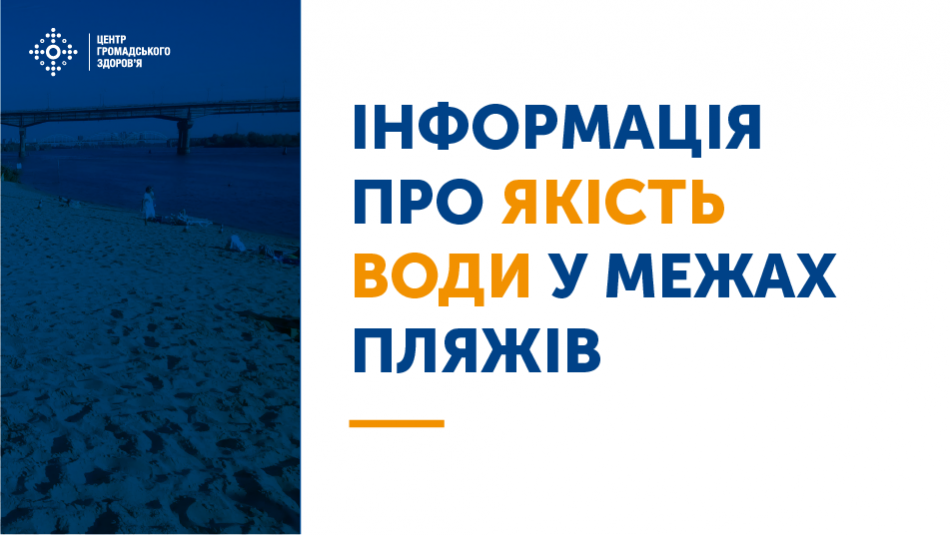 Інформація про якість води у межах пляжів станом на 12.06.2020
