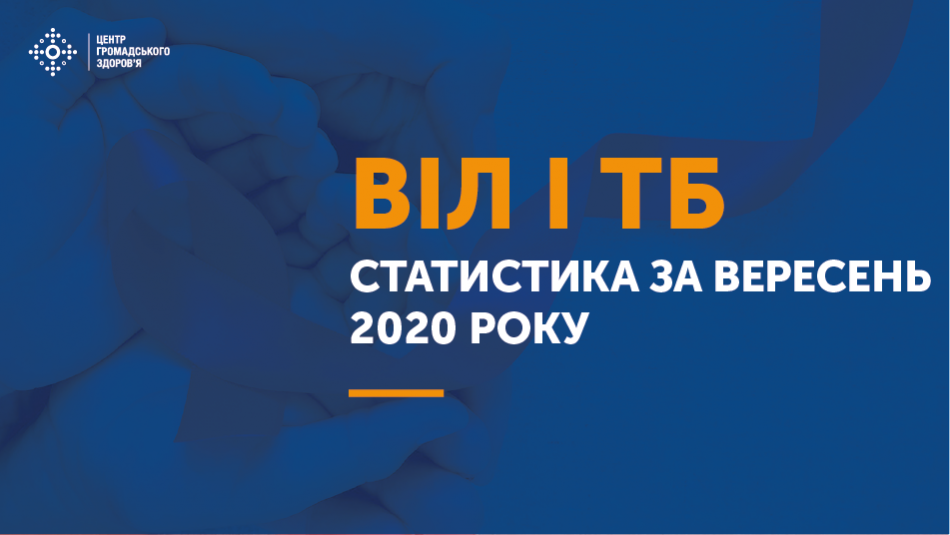 Статистика ВІЛ і ТБ в Україні: вересень 2020 року