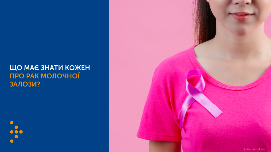 Що має знати кожен про рак молочної залози?