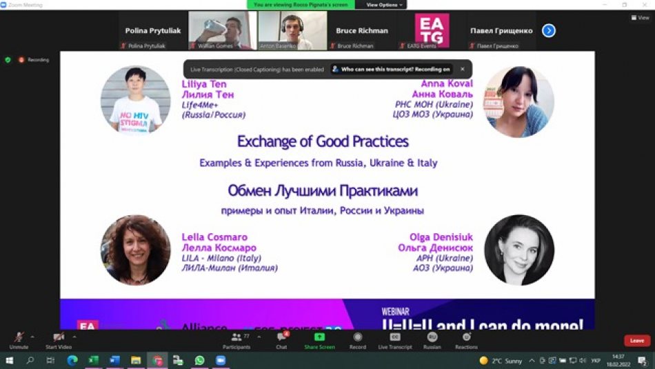 Презентація Анни Коваль на вебінарі присвяченому Н=Н