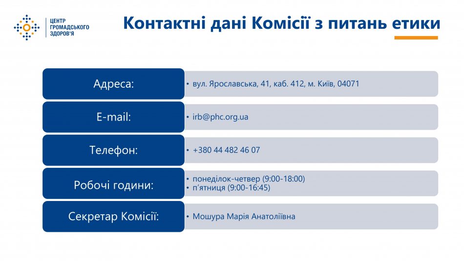 Відбувся навчальний тренінг про роботу Комісії з питань етики при ЦГЗ