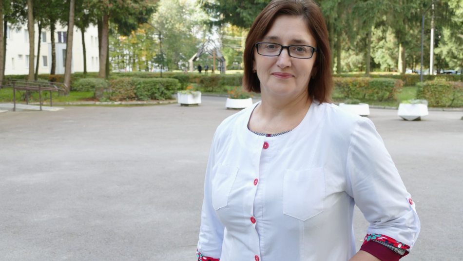 На фото лікуюча лікарка-фтизітриня Тупичак Руслана