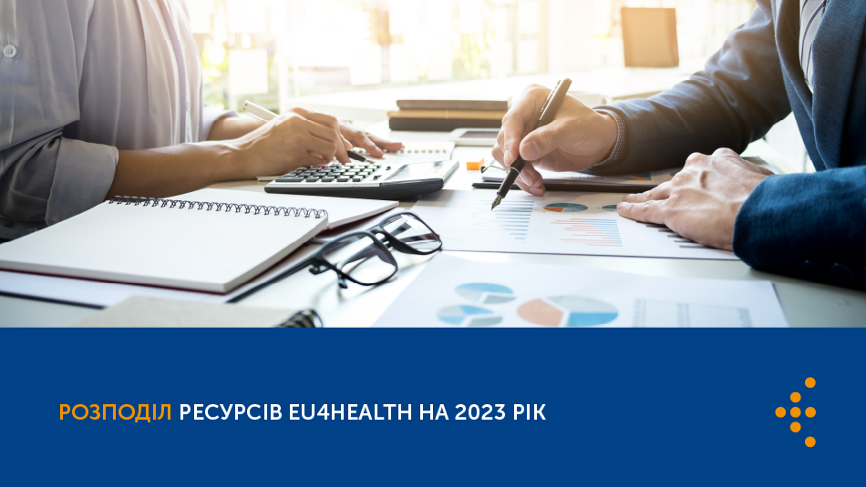 Розподіл ресурсів EU4Health на 2023 рік