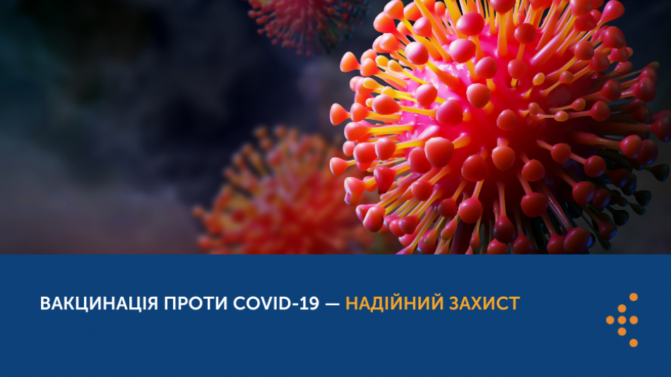 Вакцинація проти COVID-19 — надійний захист