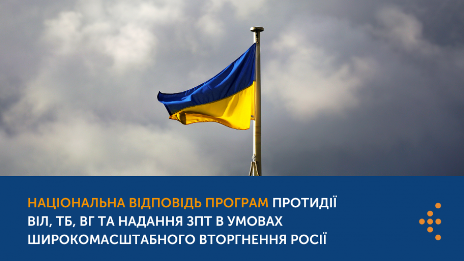 Національна відповідь програм протидії ВІЛ, ТБ, ВГ та надання ЗПТ в умовах широкомасштабного вторгнення росії: річний звіт Центру громадського здоров'я