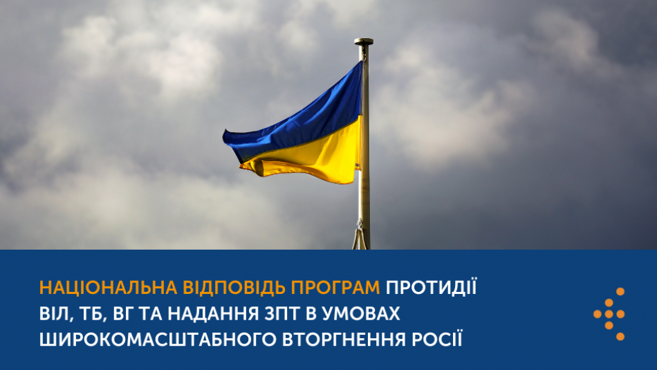 Національна відповідь програм протидії ВІЛ, ТБ, ВГ та надання ЗПТ в умовах широкомасштабного вторгнення росії: річний звіт Центру громадського здоров'я