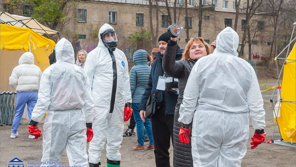 В Україні завершився національний тренінг з ХБРЯ медицини в умовах надзвичайних ситуацій