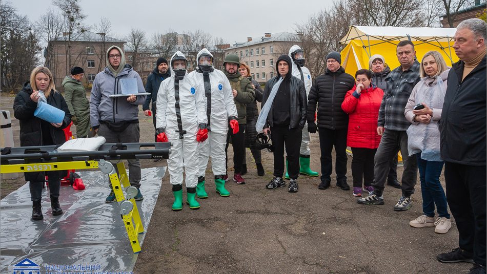 В Україні завершився національний тренінг з ХБРЯ медицини в умовах надзвичайних ситуацій