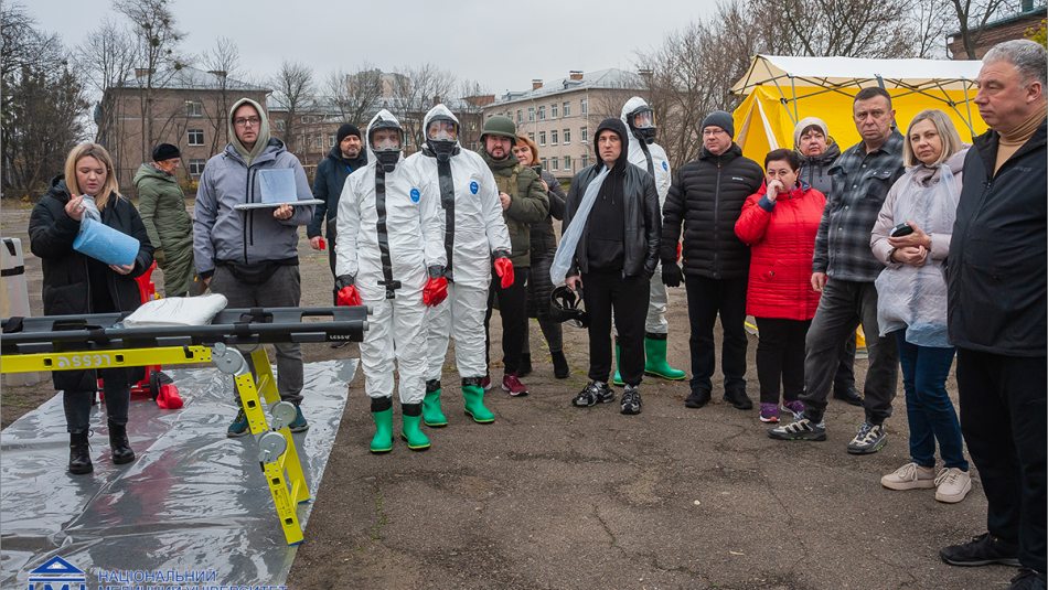 В Україні завершився національний тренінг з ХБРЯ медицини в умовах надзвичайних ситуацій