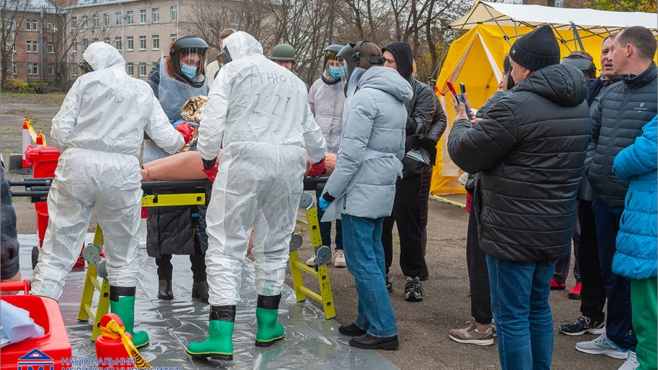 В Україні завершився національний тренінг з ХБРЯ медицини в умовах надзвичайних ситуацій