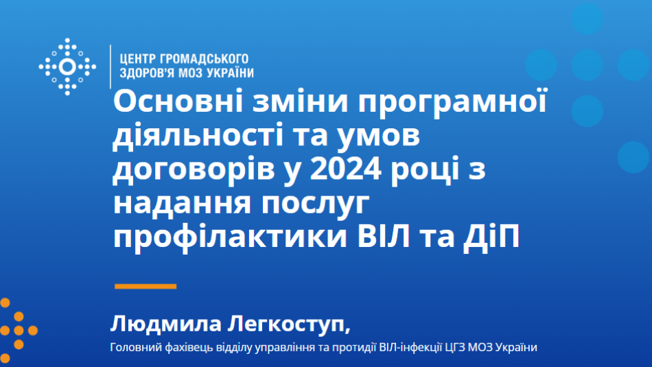 Закупівля послуг на 2024 рік: ЦГЗ провів зустріч із представниками НУО