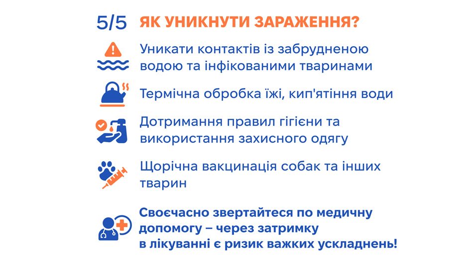 Лептоспіроз: що потрібно знати
