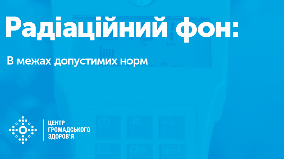 Інформація щодо рівня радіаційного фону в місті Києві