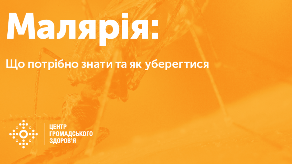 Малярія – це небезпечне для життя захворювання, що передається через укуси комарів