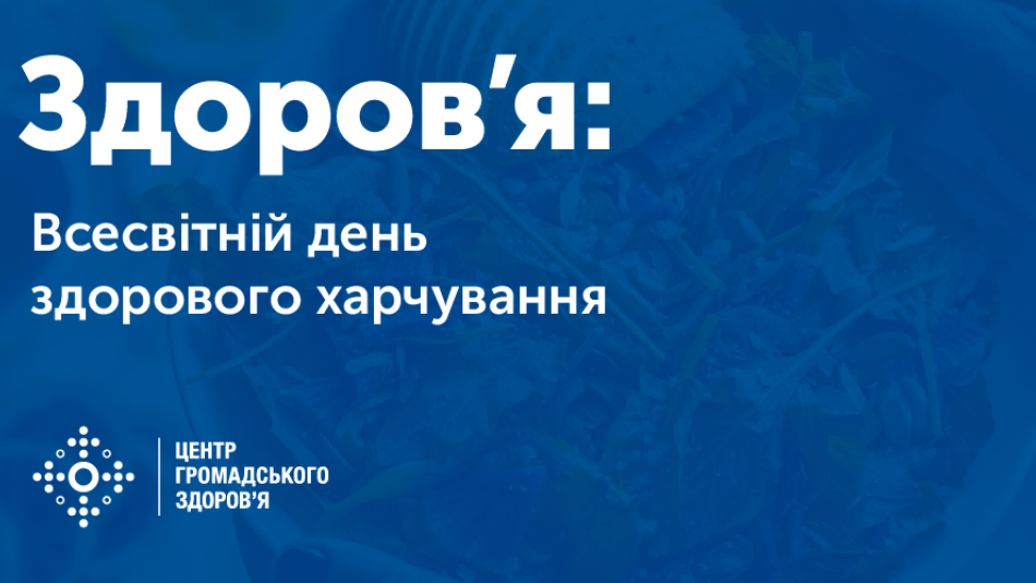 16 жовтня — Всесвітній день здорового харчування